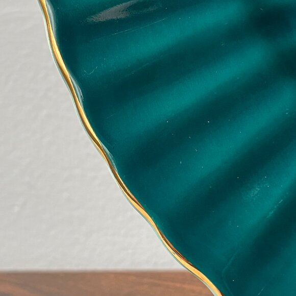 Wade England Royal Victoria Blue Floral Display Collectible Plate Botanical - Picture 7 of 10